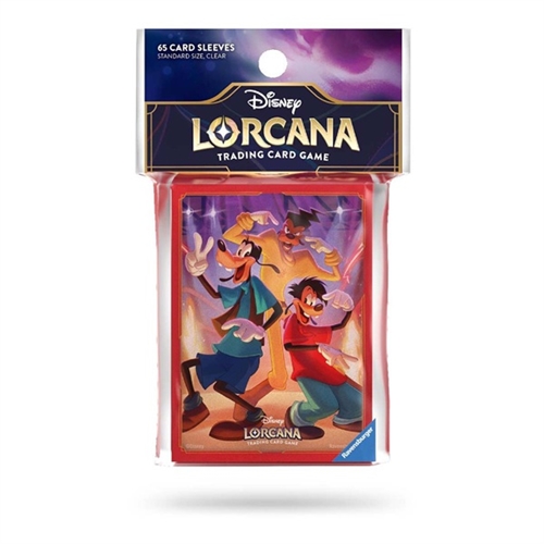 Goofy, Max & Powerline - Plastiklommer (65 Sleeves) - Disney Lorcana